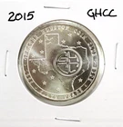 2015 Greater Houston Coin Club Silver Round (1 Troy oz 999 on edge)