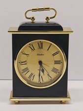 Linden Quartz Desk Alarm Clock  Made in Japan