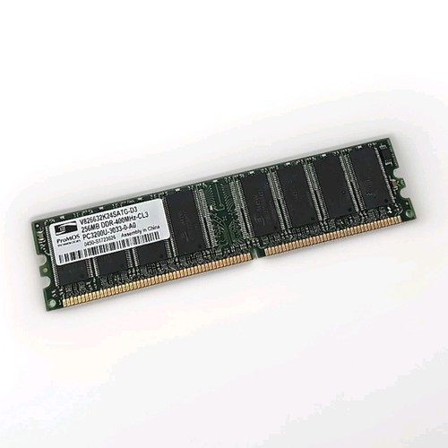 ProMOS 256MB DDR-400 PC-3200U Desktop RAM - Picture 2 of 3