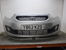 KIA VENGA YN 11-15 FRONT BUMPER SILVER 865111P000BIJ USED OEM