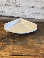 NOS Vintage Porcelain Corner Shower Shelf Led...