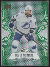 2024-25 UD Ice Nikita Kucherov 84 Base Emerald Green