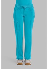 Scrubs Women's Cherokee Infinity 1123A Low Rise Drawstring Pant Scuba Blue SABE