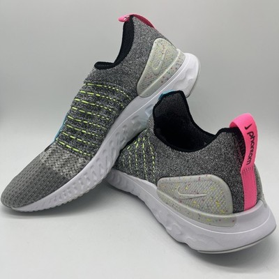 Nike React Phantom Run Flyknit 2 Running Shoes CZ7865-100 Men s Sz 11 Worn Once