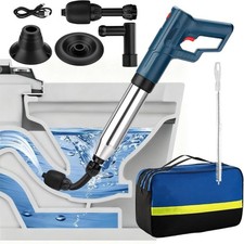 Electric Toilet Plunger,High Pressure Drain Unclogger Plungers for Bathroom,....