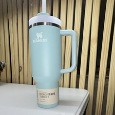 Stanley Quencher H2.0 Flowstate Tumbler 40oz Seafoam Stainless Steel BPA-Free