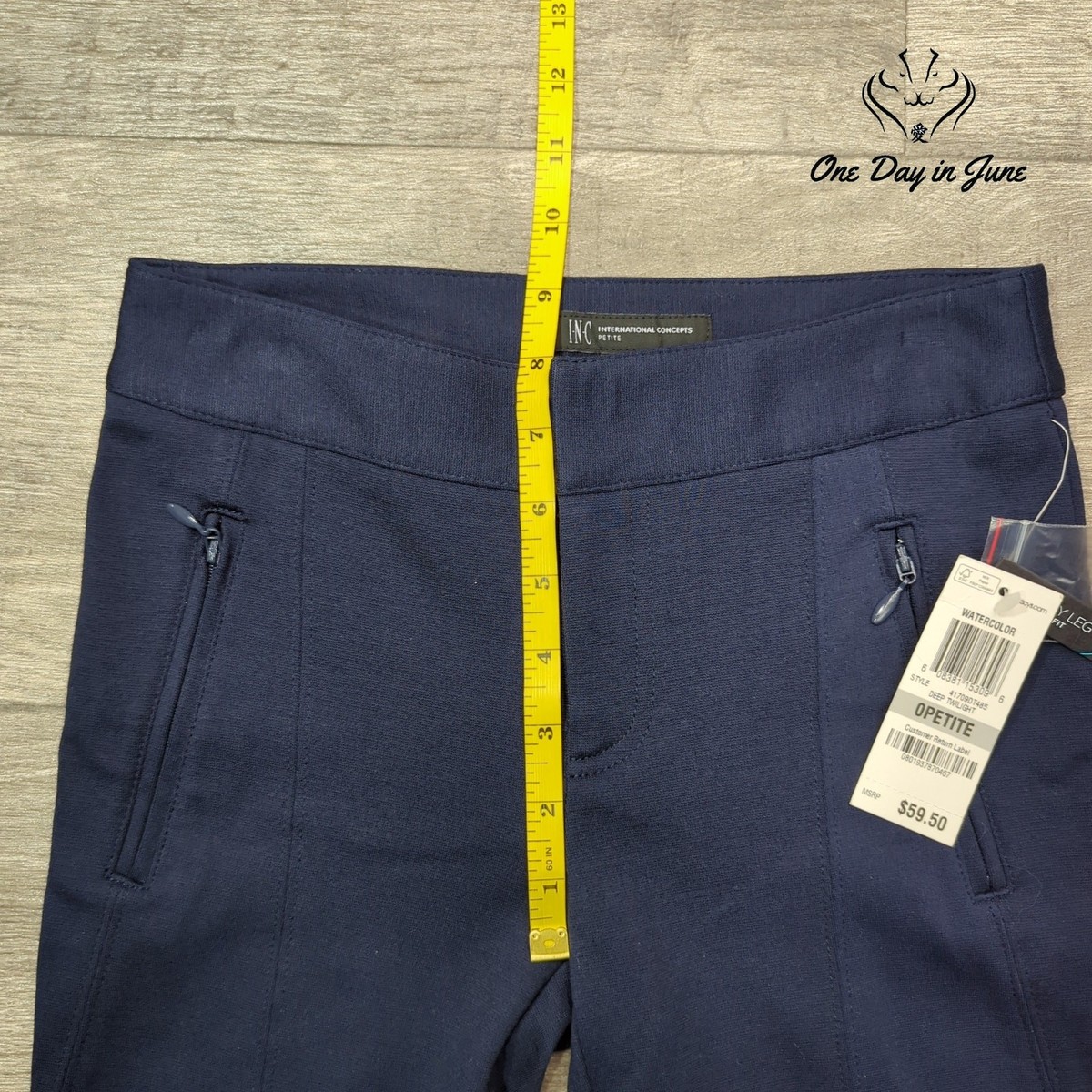 INC International Concepts Petite Skinny Leg Regular Fit Size 0P
