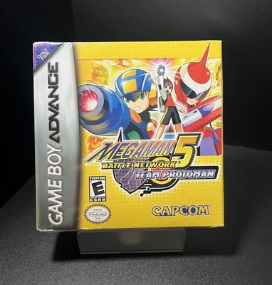 Mega Man Battle Network 5 Team Protoman (Nintendo GBA) FACTORY SEALED NEAR MINT