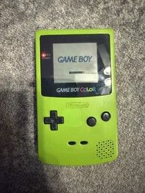 Nintendo Game Boy Color Handheld System Tested For Power & Powers On read info