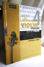 Baroque Violin Pieces Book 4 Richard Jones ABRSM Bach Albinoni Telemann 48pp 