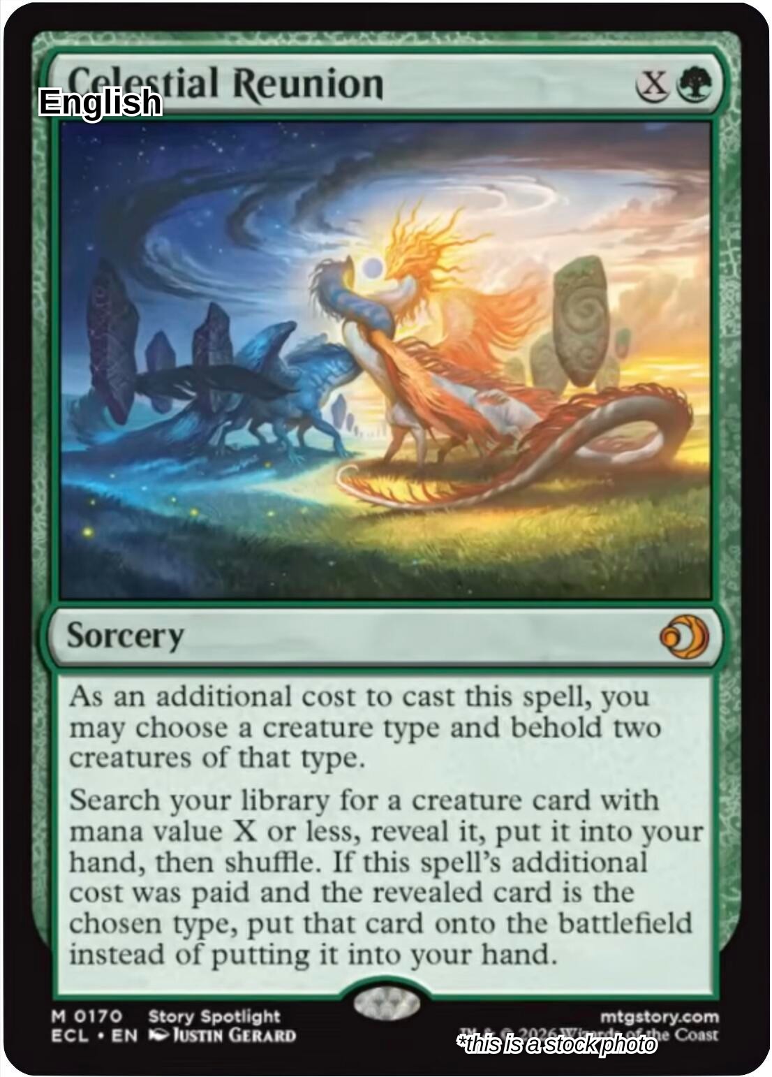 Celestial Reunion EN [ECL - 170] - NM TCG MTG