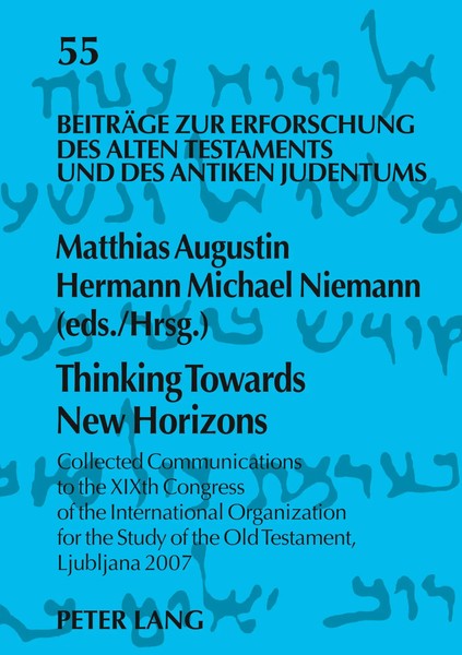 Thinking Towards New Horizons Hermann Michael Niemann (U. A.) Taschenbuch 2009-image