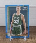 Larry Bird Topps Chrome Blue Wave /150