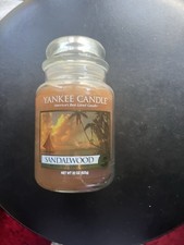 Image of Yankee Candle Sandalwood Large Jar Candle Rare Retired
