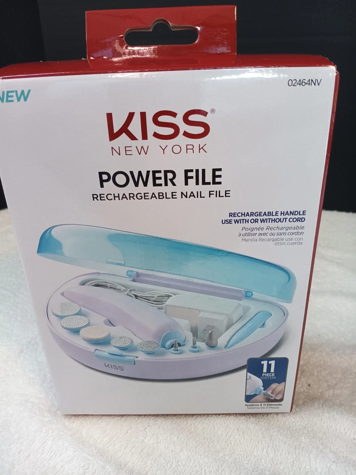 Kit de lima de uñas recargable KISS Power File, 11 piezas nuevo Foto 3 de 4