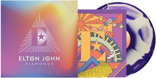 Elton John - Diamonds - Pyramid Edition Glastonbury Coloured Vinyl LP - Sealed