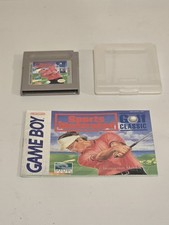 Sports Illustrated Golf Classic Nintendo Game Boy with manual & case 1994 Tested