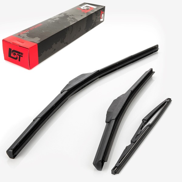 Frontwischer + Heckwischer Scheibenwischer Set FüR Lancia Ypsilon 843-image