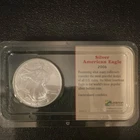 U.S. Mint 2006 American Eagle 1 oz Silver Coin 0.9993 Fine Uncertified