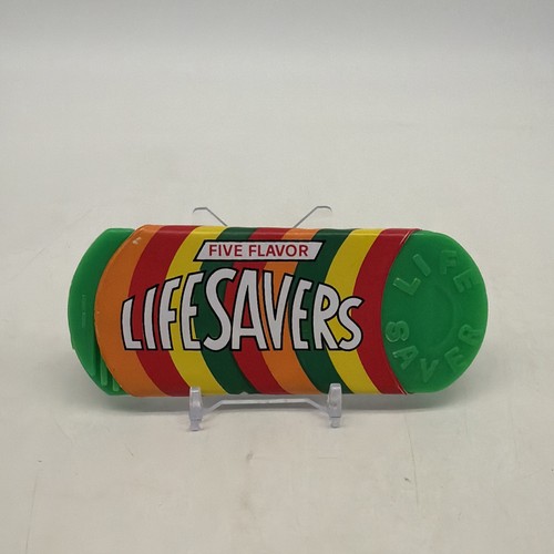 Vintage 1980's Green Life-Savers Comb & Mirror Compact Set!