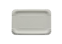 Top 250 StüCk Pappteller 13X20Cm, Weiß