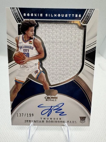 Jeremiah Robinson-Earl RC Auto 2021-22 Panini Crown Royale #/199