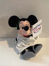 Vintage Disney Store - Toga Mickey Bean Bag Plush - NWT
