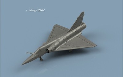 L'Arsenal Models 1/700 DASSAULT MIRAGE 2000 C (5) 3D Printed Set