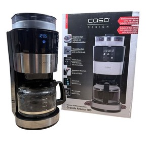 CASO Grande Aroma 100-Kaffeemaschine mit Edelstahlapplikationen