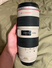 Canon EF 70-200mm f/2.8L IS USM Zoom Telephoto Lens with ET-86 Hood
