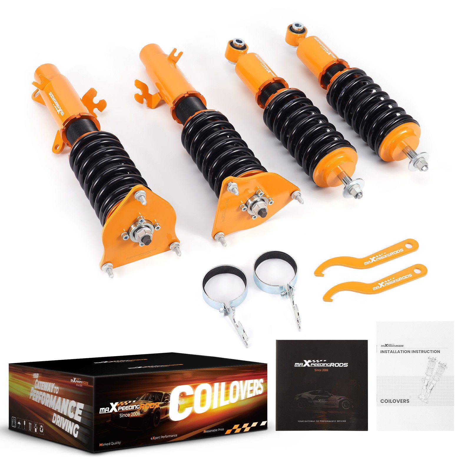 Performance Shock Absorbers Coilover for Mini Cooper S R52 R50, R53 FWD