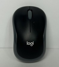 Logitech M185 Wireless Mouse Black USB Nano Receiver PC Laptop Compact Portable