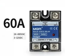 New In Box MEGGER MGR-1 D4860 Solid State Relay 60A