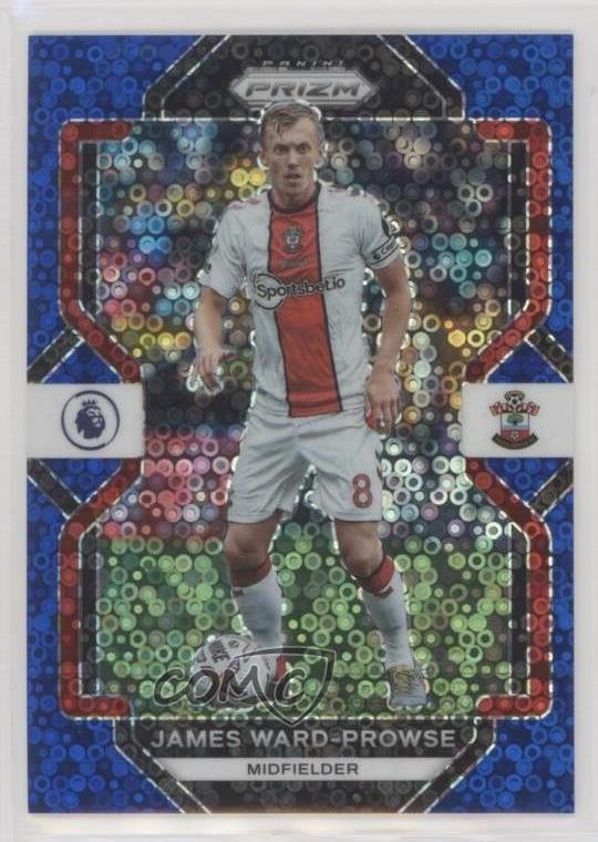 2022-23 Panini Prizm Premier League Breakaway Blue 28/75 James Ward-Prowse 0su2