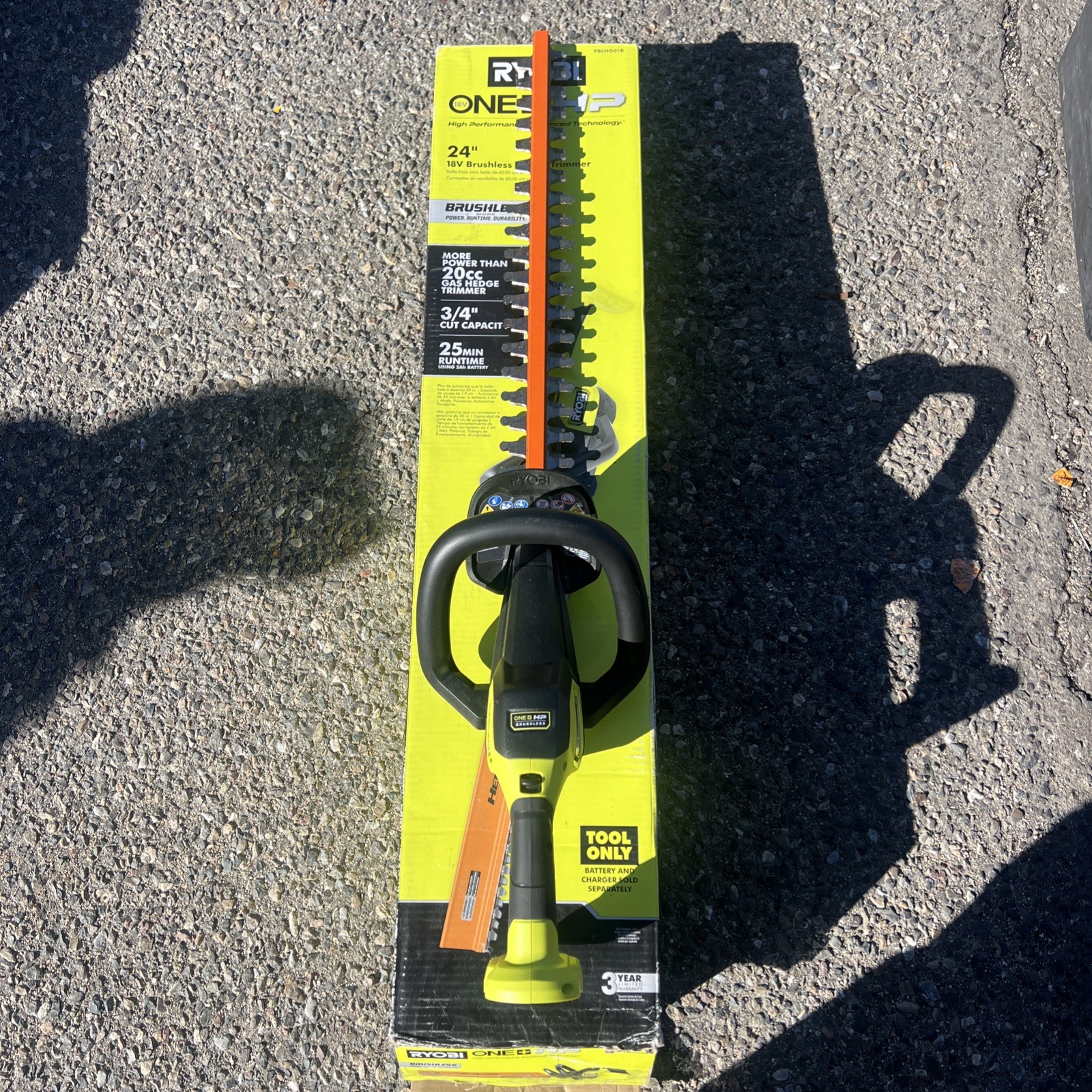 ONE+ HP 18V Brushless 24 in. Cordless Battery Hedge Trimmer (Tool Only)