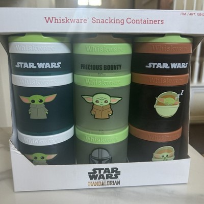 Whiskware Star Wars: The Mandalorian Snacking Containers, 3 Pack Combo