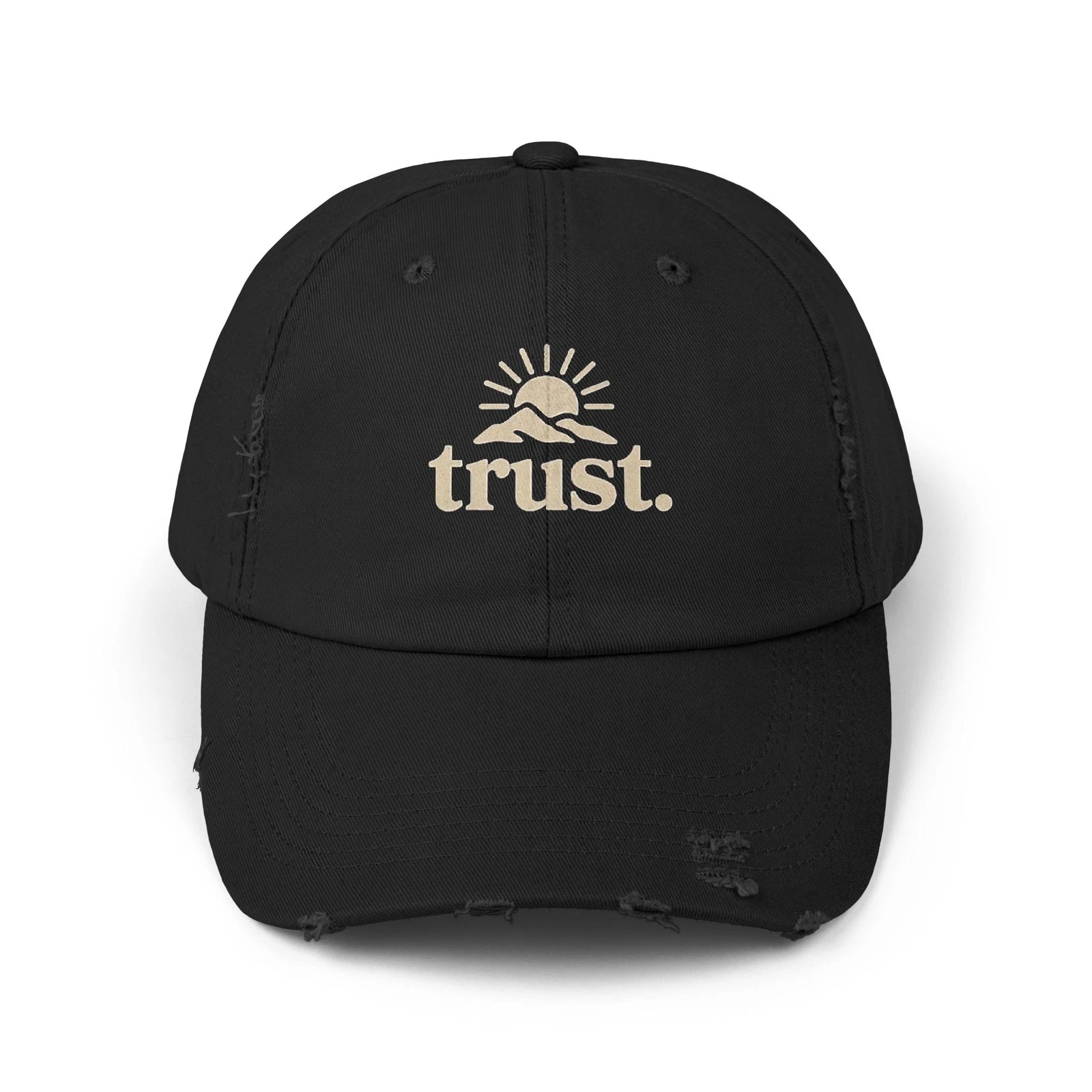 Sunrise Trust Unisex Distressed Cap, Casual Hat, Gift for Him/Her, Trendy [...]
