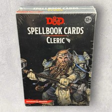 Dungeons & Dragons D&D Spellbook Cards Cleric New Sealed