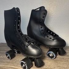 C7 C SEVEN C7 Black Quad Roller Skates Size 6 MPN C7SKATES. NEVER WORN