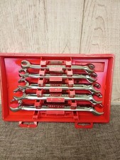 Craftsman Metric Flare Nut Wrench 5 Pc Set 9 10 11 12 13 14 15 16 17 18