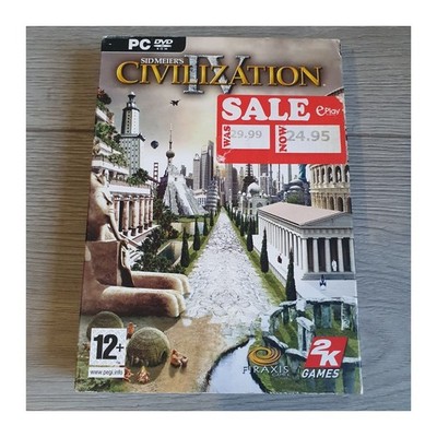 Sid Meier's Civilization IV PC DVD Strategiespiel Windows XP Erzählung mit Nimoy