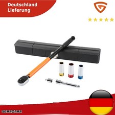 Drehmomentschlüssel 1/2" Zoll 28-210 Nm 6-tlg Set mit 17/19/21mm Nüssen