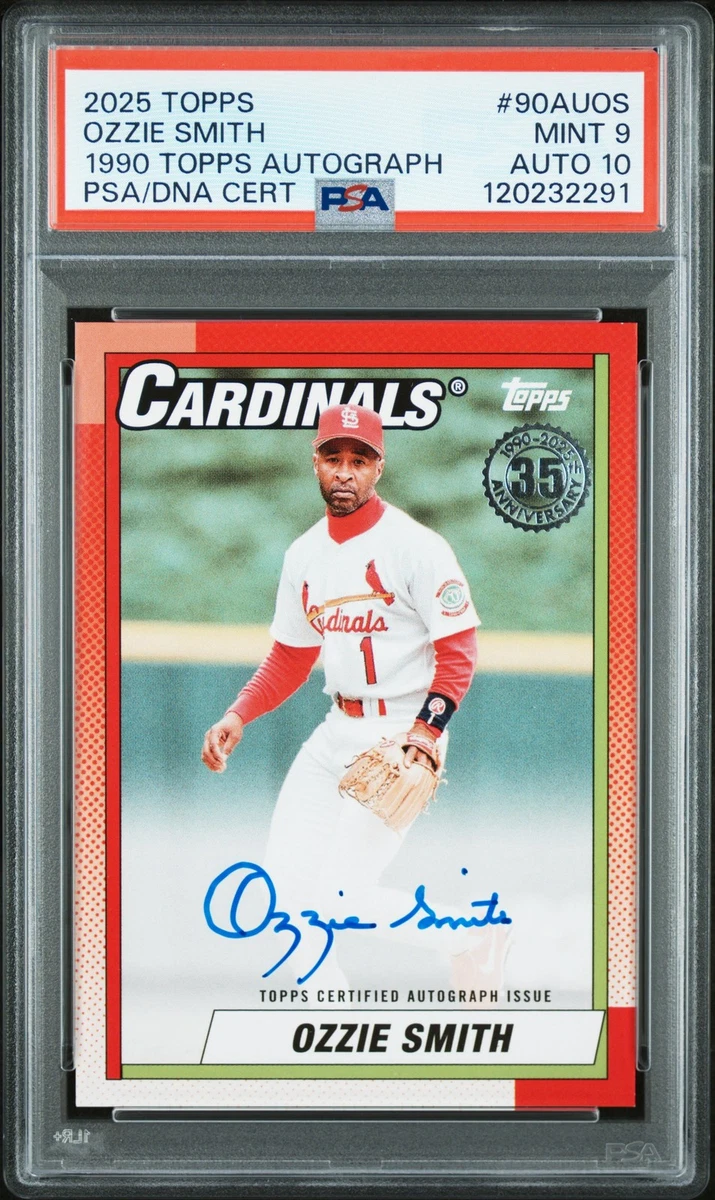 2025 Topps Series 1 - Ozzie Smith #90AU-OS for sale | eBay