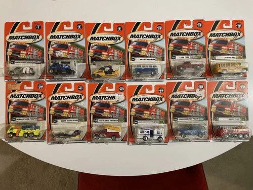 Vintage 2001 Matchbox - Lot of (12) cars.  *All Different! Lot 2001-2