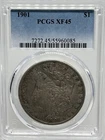 1901 Morgan Dollar XF45 PCGS 90% Silver Philadelphia
