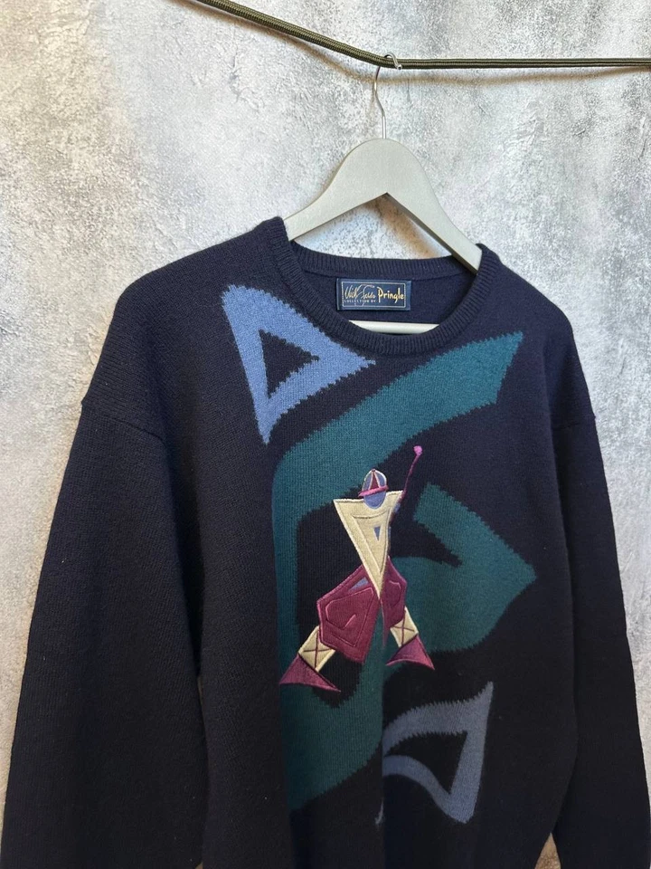 Pringle of Scotland Nick Faldo Vintage Wool Sweater Scotland Jumper Size XL - Image 4 of 4