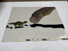 The Land Before Time 1988 Movie Art Animation Production Cel Littlefoot Mama