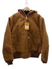 Carhartt Jacket Duck Active Jacket M Cotton BRW OJ0140 M Made in Indonesia