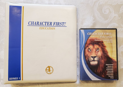 CHARACTER FIRST! Education 5 DVD Set Series 1 Elementary Classroom & CARDS