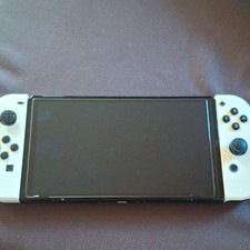 Nintendo Switch OLED Konsole 32GB Weiß/Schwarz mit Dock, Joy-Con, Kabel